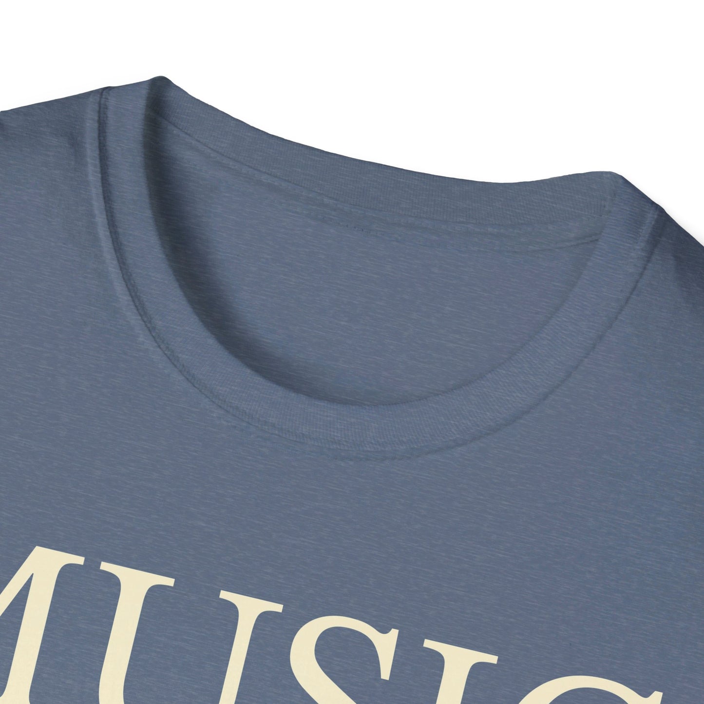 Music is the Voice Unisex Softstyle T-Shirt