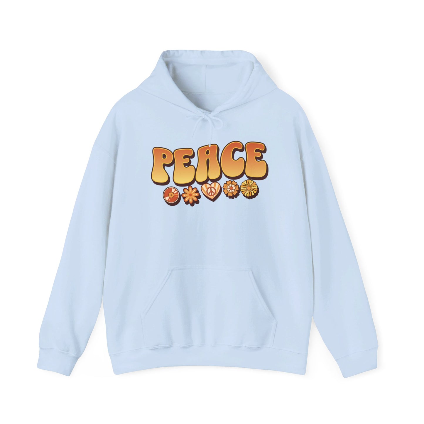 Peace Unisex Heavy Blend™ Hooded Sweatshirt