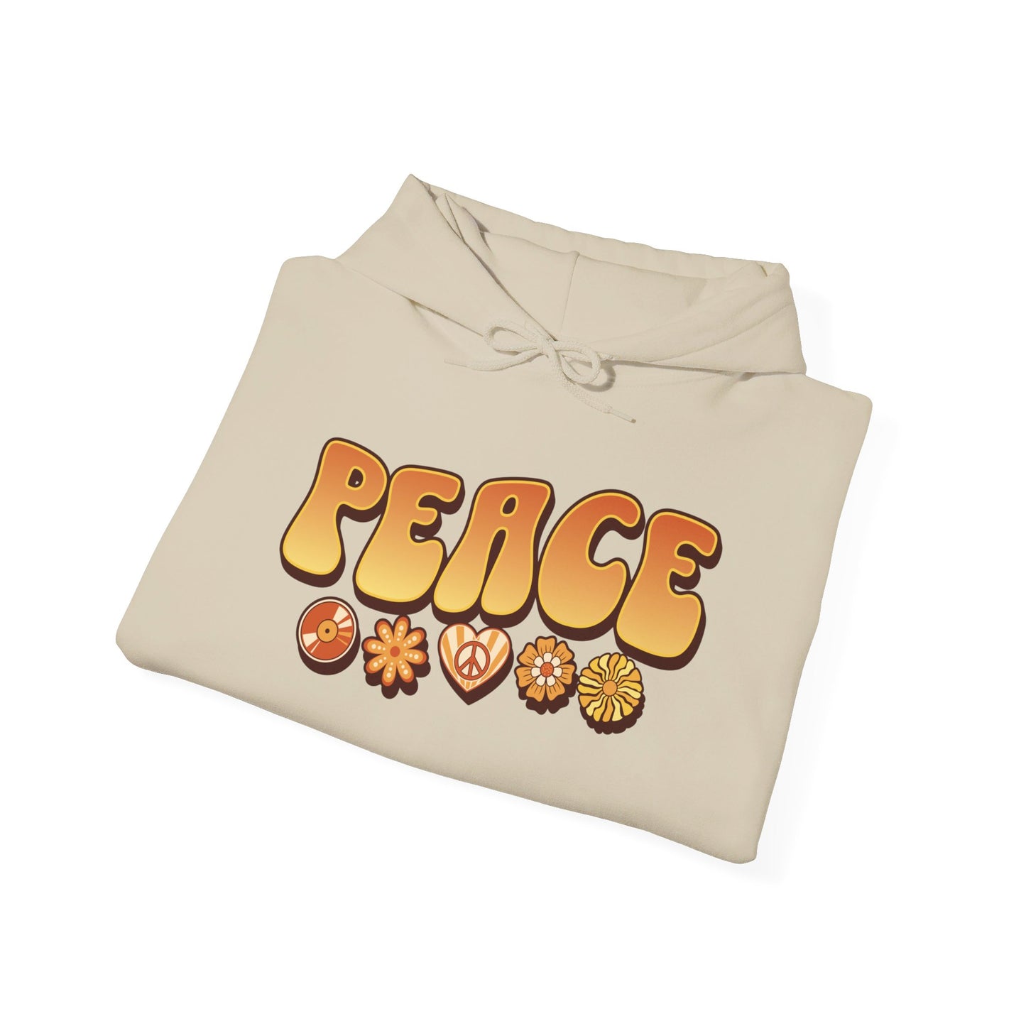 Peace Unisex Heavy Blend™ Hooded Sweatshirt