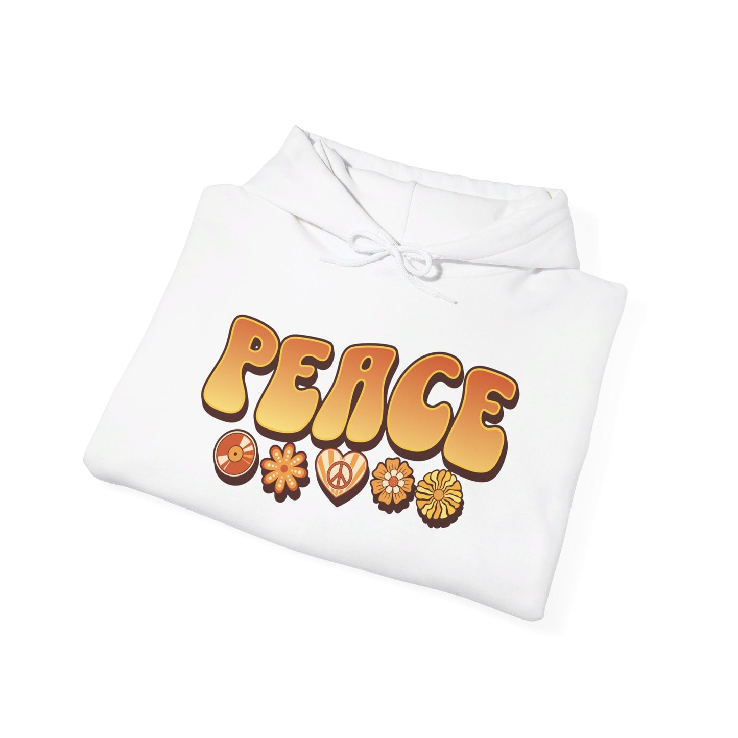 Peace Unisex Heavy Blend™ Hooded Sweatshirt