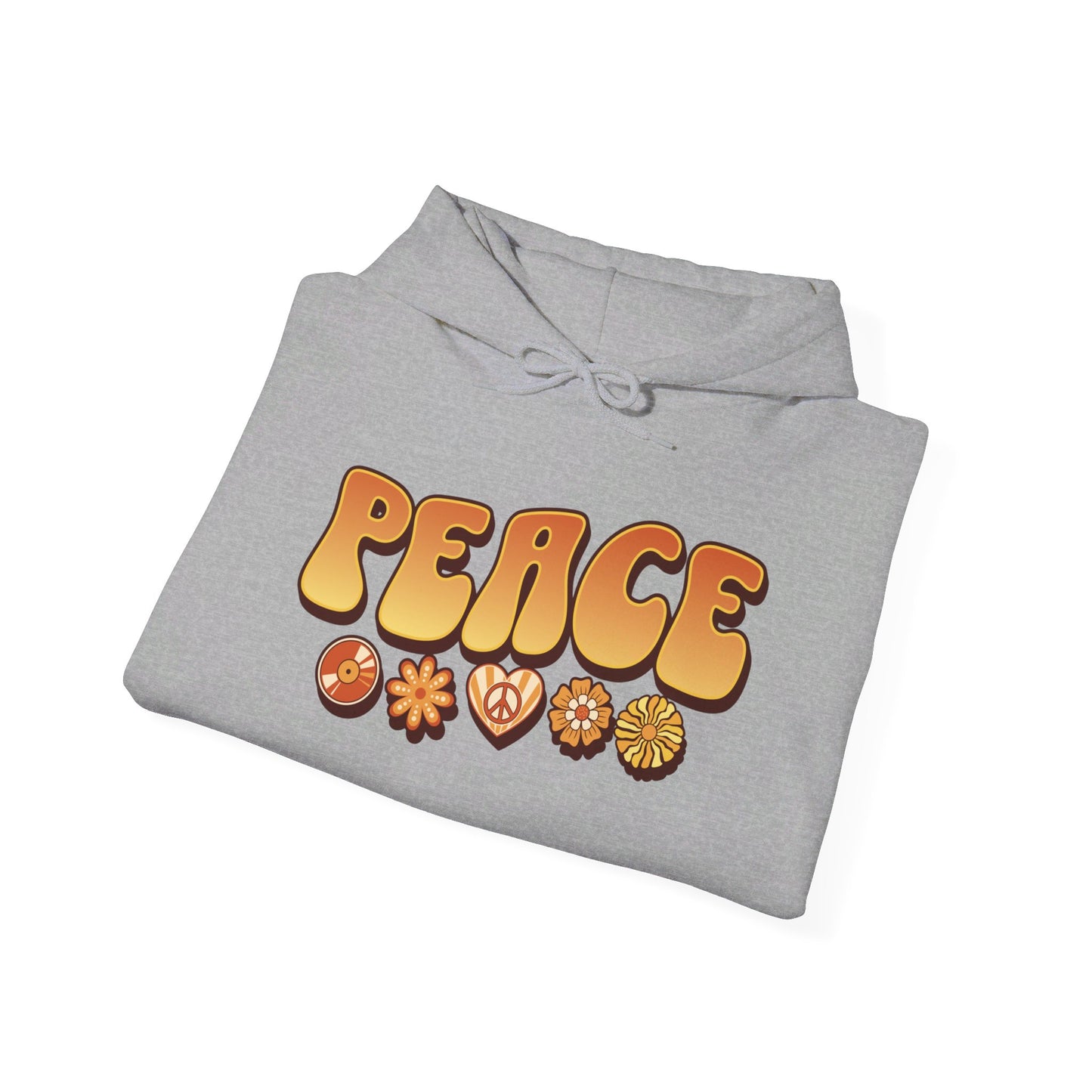 Peace Unisex Heavy Blend™ Hooded Sweatshirt