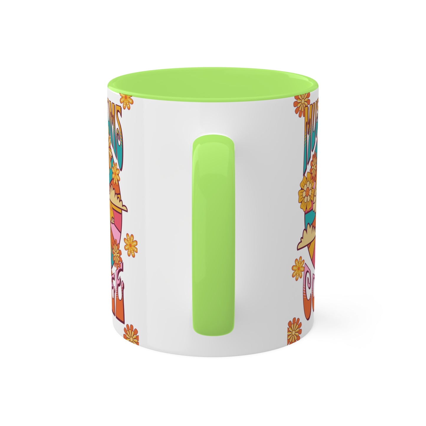 Mushrooms in my Coffee Colorful Mugs, 11oz