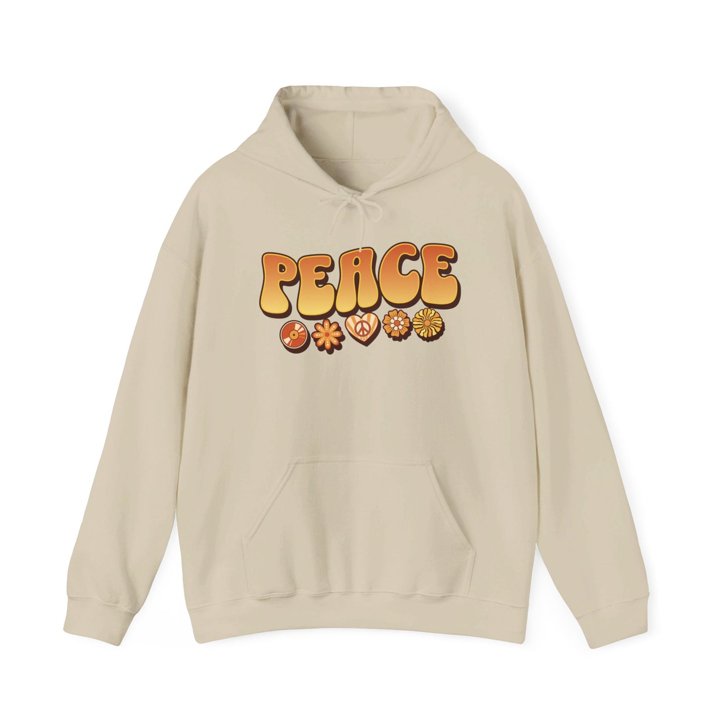 Peace Unisex Heavy Blend™ Hooded Sweatshirt