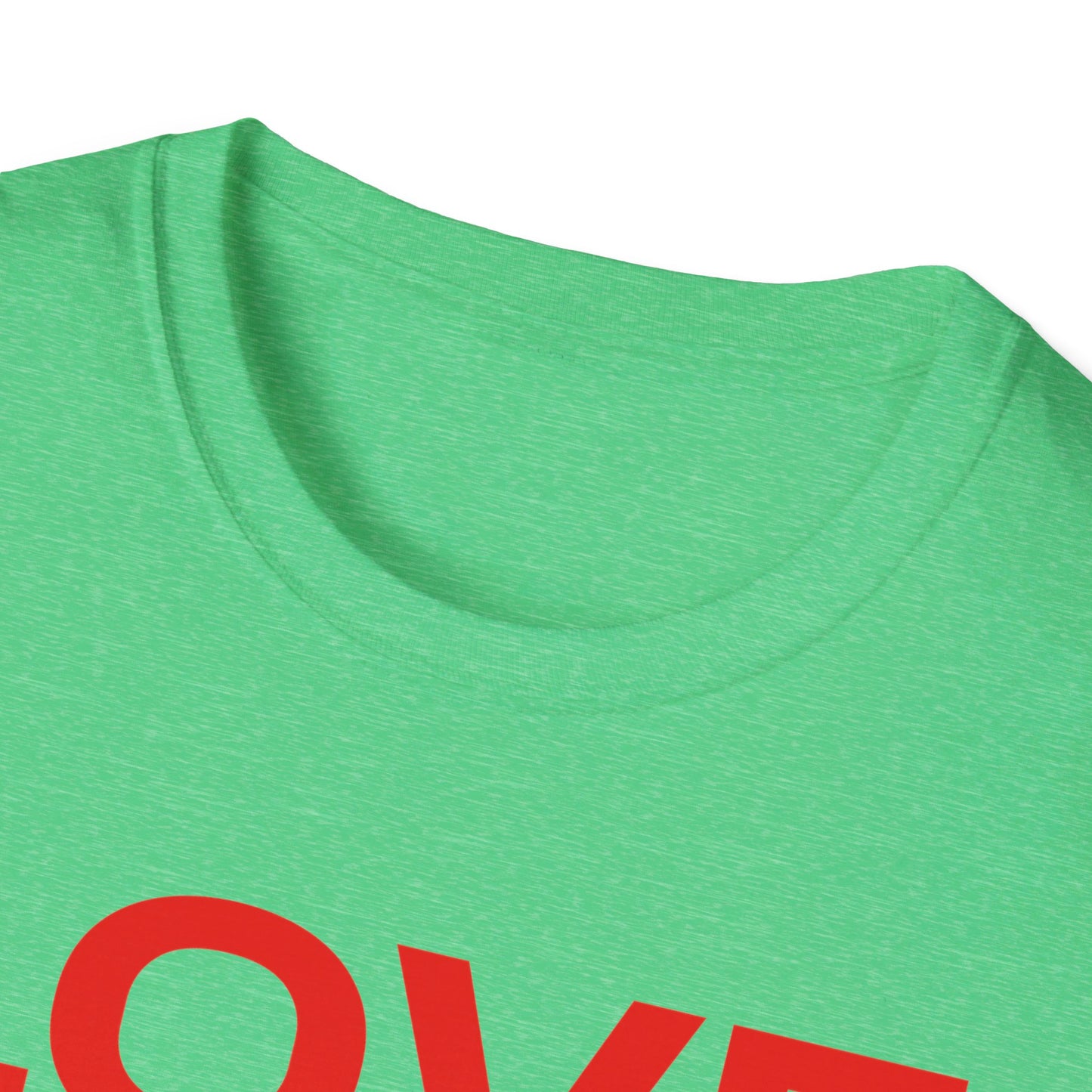 LOVE conquers HATE Unisex Softstyle T-Shirt