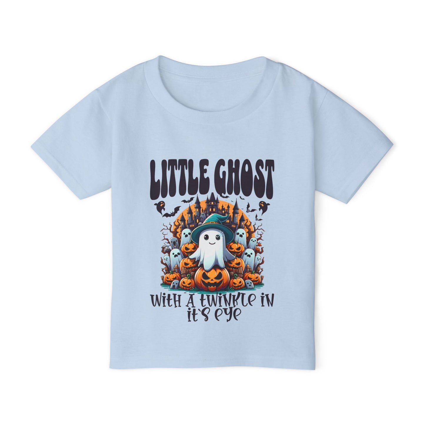 Little Ghost with a Twinkle in its Eye Heavy Cotton™ Toddler T-shirt