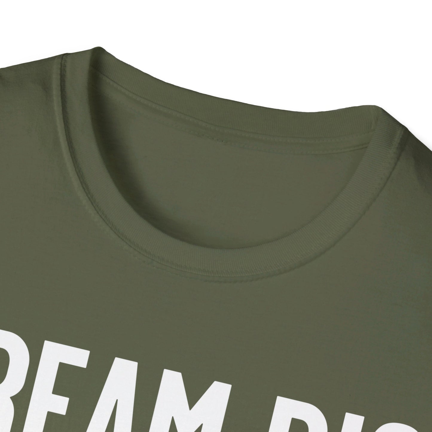 Dream Big Hustle Harder Unisex Softstyle T-Shirt