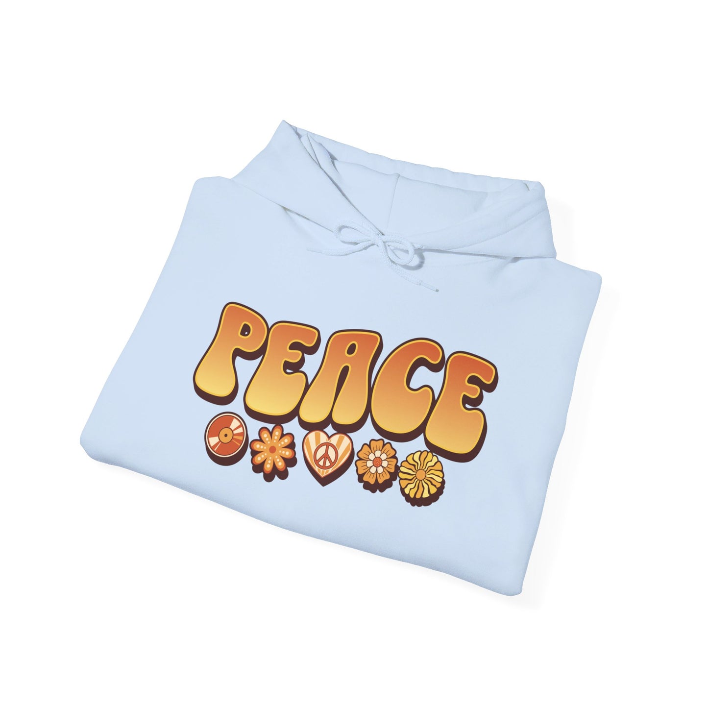 Peace Unisex Heavy Blend™ Hooded Sweatshirt