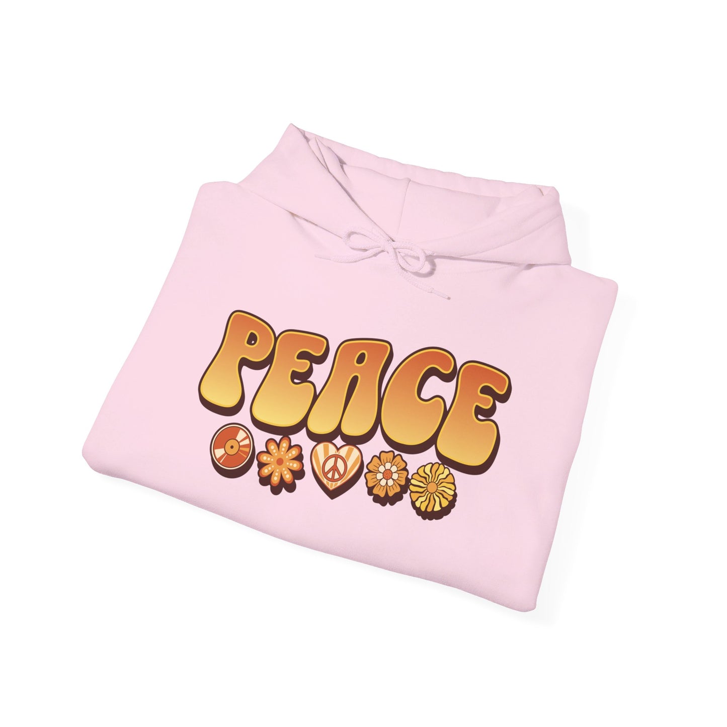 Peace Unisex Heavy Blend™ Hooded Sweatshirt