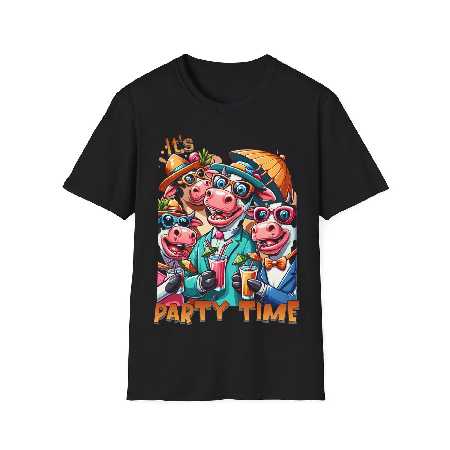 It's Party Time Unisex Softstyle T-Shirt