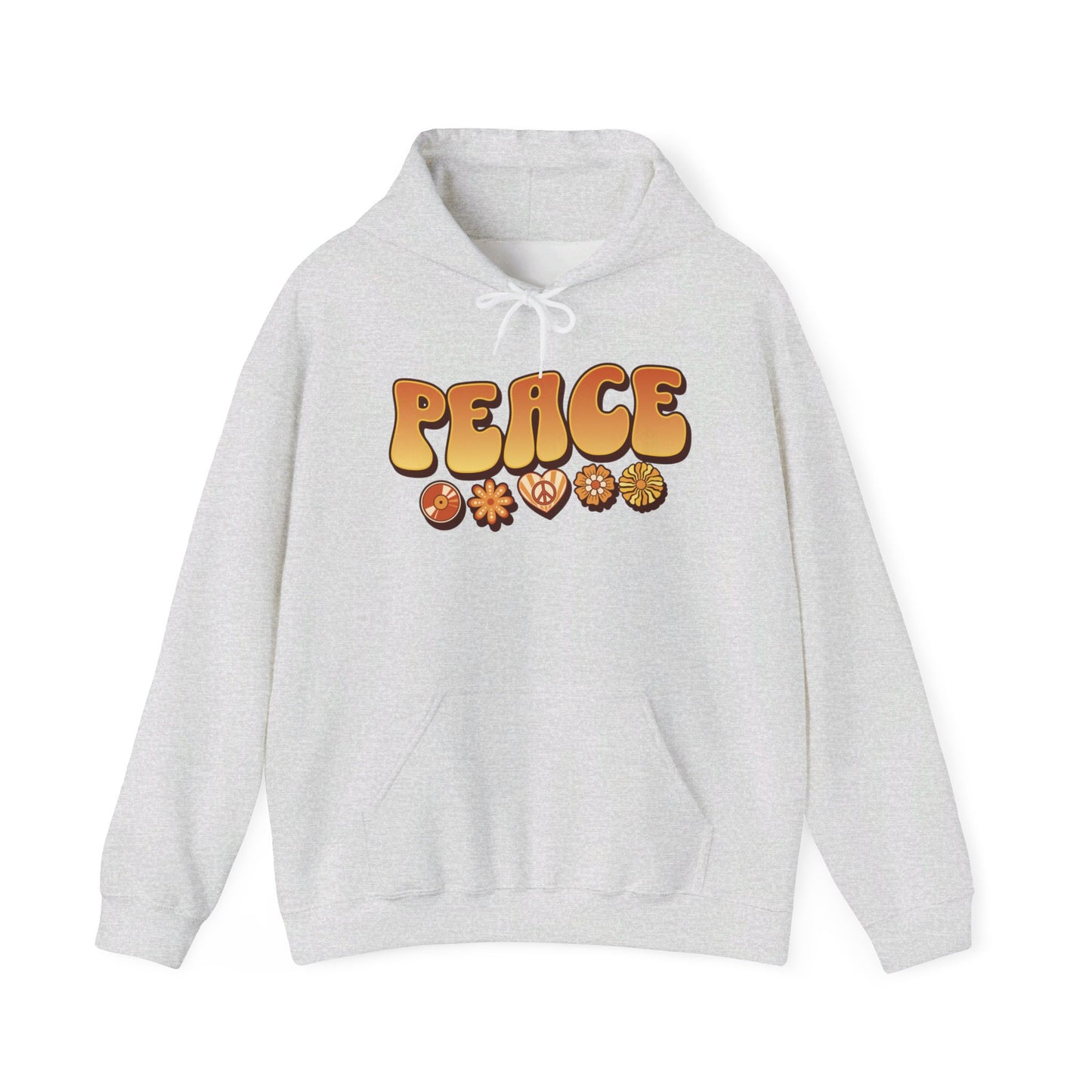 Peace Unisex Heavy Blend™ Hooded Sweatshirt