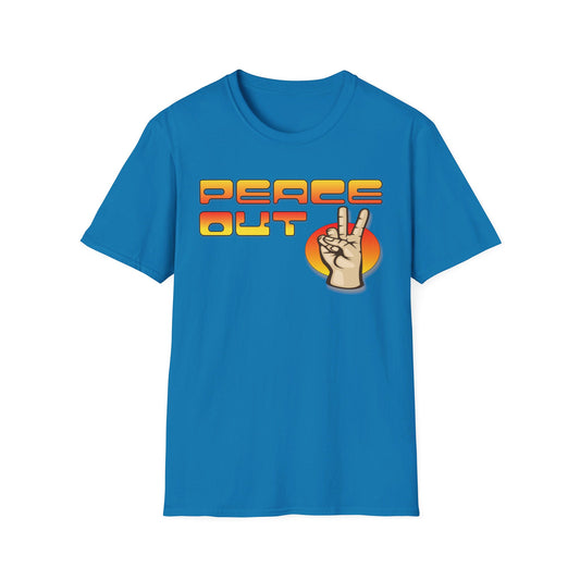 Peace Out Unisex Softstyle T-Shirt