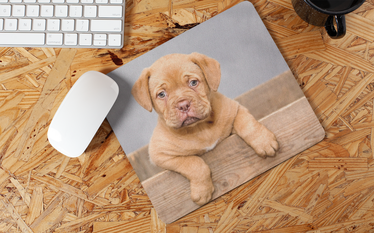 Puppy Non-Slip Gaming Mouse Pad